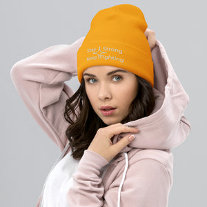 S.S.K.F Cuffed Beanie